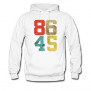 Men's New Anti Trumph 86045 Vinitage Logo Hoodie