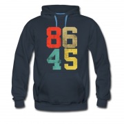 Men's New Anti Trumph 86045 Vinitage Logo Hoodie