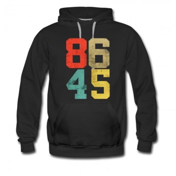 Men's New Anti Trumph 86045 Vinitage Logo Hoodie