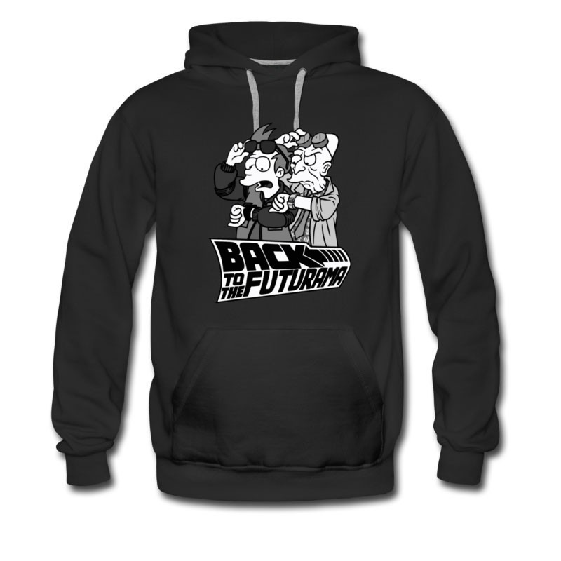 Men's New Back To The Futurama Future Hoodie