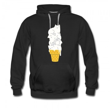 Men's New Cats Ice Cream Hoodie