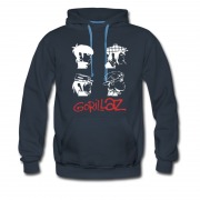 Men's New Design Gorillaz Album Hot Stuff Hoodie