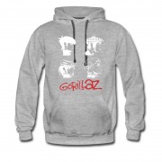 Men's New Design Gorillaz Album Hot Stuff Hoodie