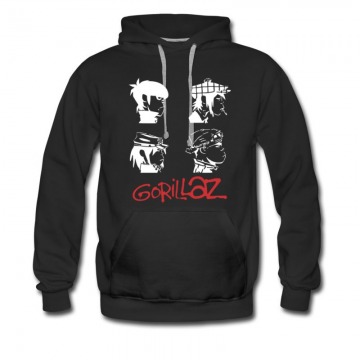 Men's New Design Gorillaz Album Hot Stuff Hoodie