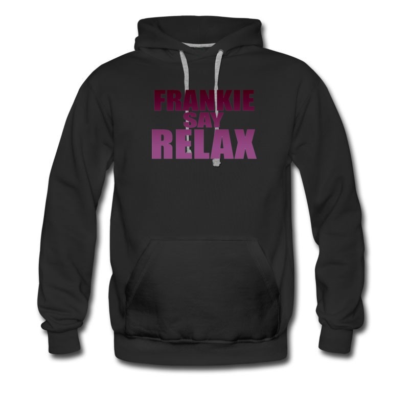 Men's New Frankie Say Relax Candy Style Hoodie