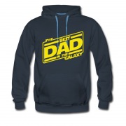 Men's New Happy Father's Day Galaxy Dad Star Wars Tittle Hoodie