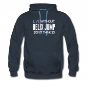 Men's New Helix Jump Android Games Hoodie