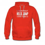 Men's New Helix Jump Android Games Hoodie