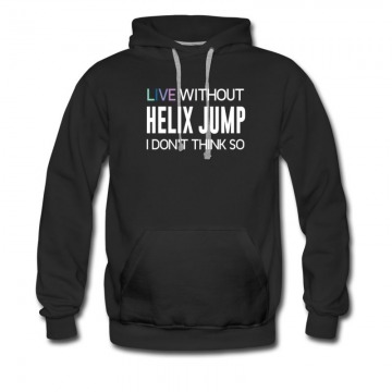 Men's New Helix Jump Android Games Hoodie