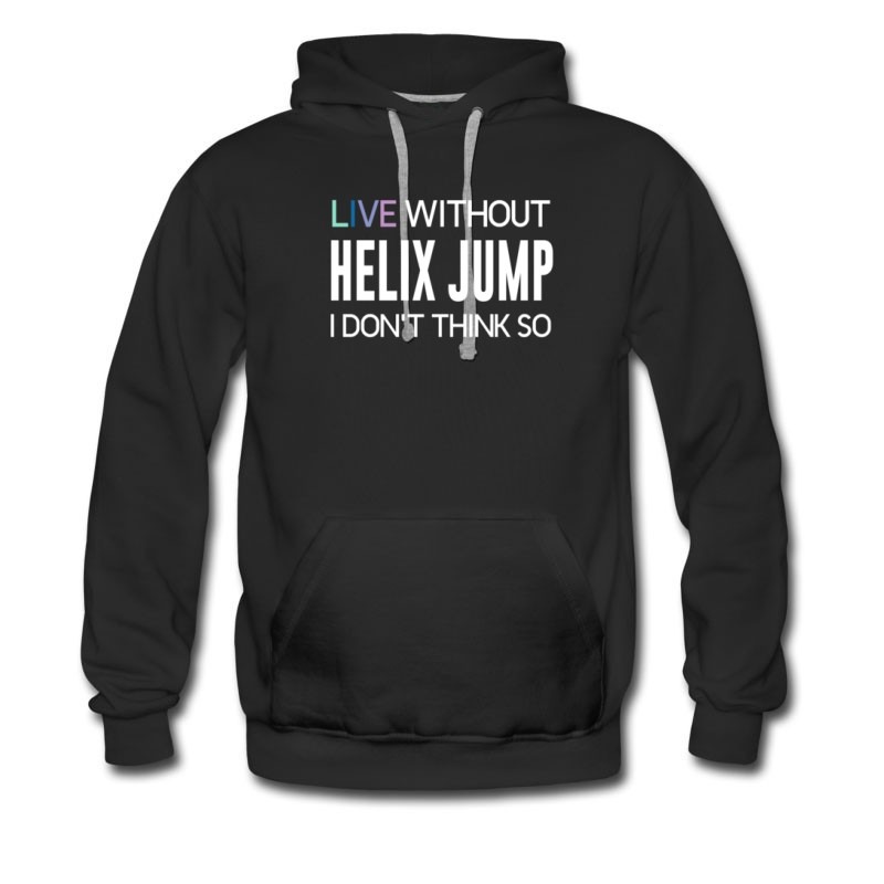 Men's New Helix Jump Android Games Hoodie