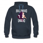 Men's New Hollywood Undead V Girl Flag Hoodie