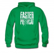 Men's New Hot Faster Pussycat Logo Style Hoodie