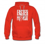 Men's New Hot Faster Pussycat Logo Style Hoodie