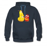Men's New Hot Larva Cartoon Style Hoodie