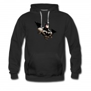 Men's New Hot Logo Batman Style Hoodie