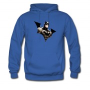 Men's New Hot Logo Batman Style Hoodie