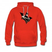 Men's New Hot Logo Batman Style Hoodie