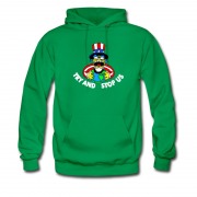 Men's New Hot Try And Stop Us America Cartoon Funny Hoodie