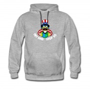 Men's New Hot Try And Stop Us America Cartoon Funny Hoodie