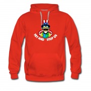 Men's New Hot Try And Stop Us America Cartoon Funny Hoodie