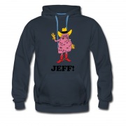 Men's New Jeffwecan Jeff The Diseased Lung Hoodie