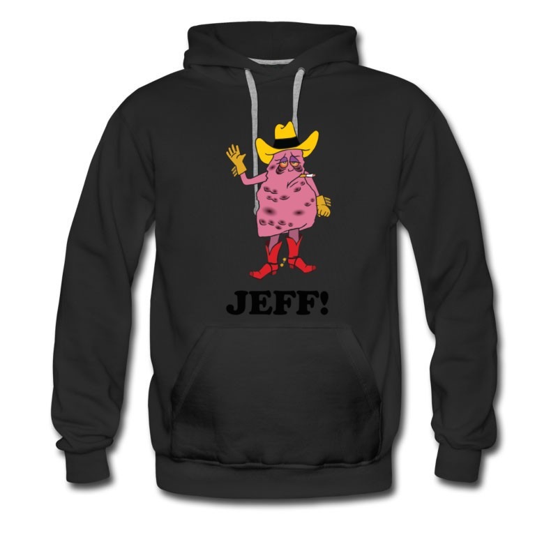 Men's New Jeffwecan Jeff The Diseased Lung Hoodie