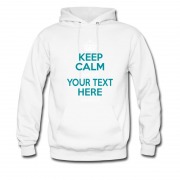 Men's New Keep Calm Custome Hoodie
