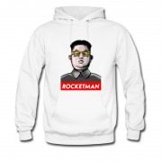 Men's New Kim Jong Rocket Men Funny Hoodie