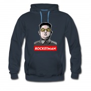 Men's New Kim Jong Rocket Men Funny Hoodie
