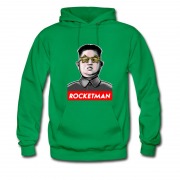 Men's New Kim Jong Rocket Men Funny Hoodie