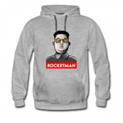 Men's New Kim Jong Rocket Men Funny Hoodie