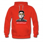 Men's New Kim Jong Rocket Men Funny Hoodie