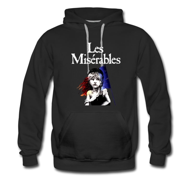 Men's New Les Miserable Broadway Show Musical Awesome Hoodie