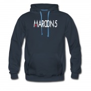Men's New Maroon 5 Logo Hoodie