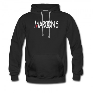 Men's New Maroon 5 Logo Hoodie