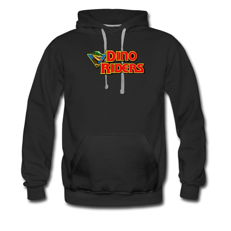 Men's New Rino Rider Dinosour Hoodie