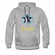 Men's New Rush Star Black Hoodie