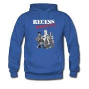 Men's New School Out Cartoon Recces Hoodie