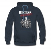 Men's New School Out Cartoon Recces Hoodie