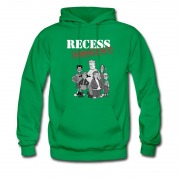Men's New School Out Cartoon Recces Hoodie