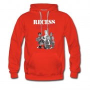 Men's New School Out Cartoon Recces Hoodie