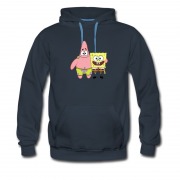 Men's New Sponge Bob And Friend Hoodie