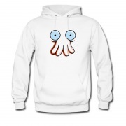 Men's New Style Zoidberg Face Futurama Cartoon Hoodie