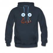 Men's New Style Zoidberg Face Futurama Cartoon Hoodie