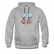 Men's New Style Zoidberg Face Futurama Cartoon Hoodie