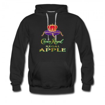Men's New The Crown Royal Regal Apple Hoodie