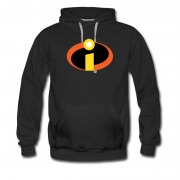 Men's New The Incredibles Logo Red Hoodie