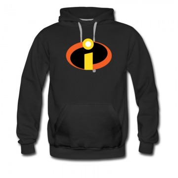 Men's New The Incredibles Logo Red Hoodie