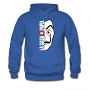 Men's New Tv Show La Case De Papel Face Mask Hoodie