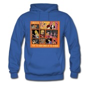 Men's nirvana cartoon Hoodie